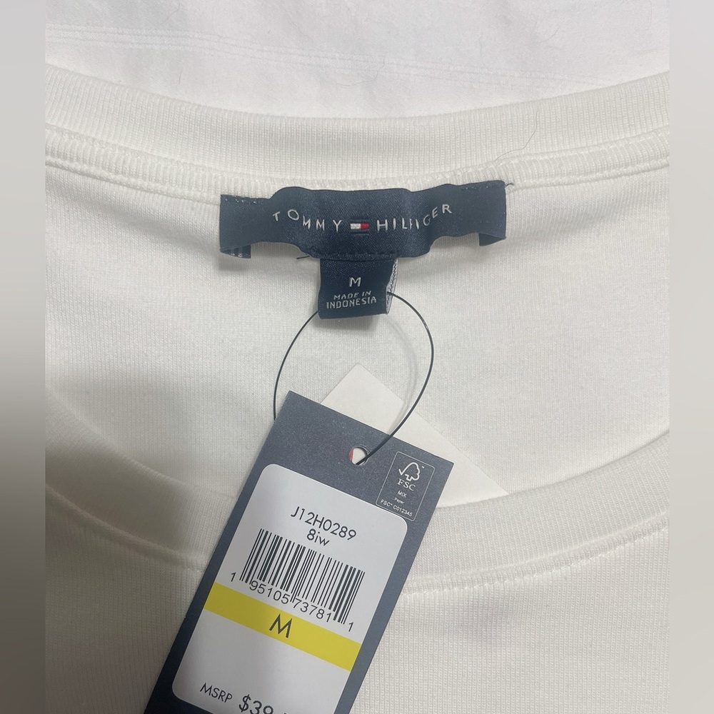 Tommy Hilfiger cold shoulder shirt
